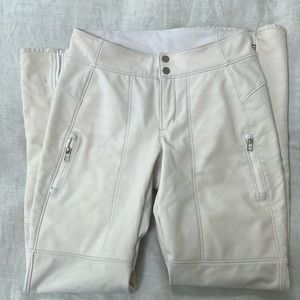 Athleta White Ski Pants Size 6
